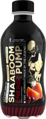 Obrázok produktu pre Kevin Levrone | Shaaboom Energy Pump | Pripravený predtréningový nápoj Orange - Cherry