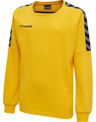 Productafbeelding van Hummel Hmlauthentic trainingsbroek voor kinderen - sportgeel, maat: 164