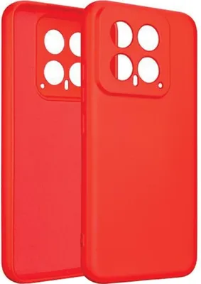 Immagine prodotto di Beline Custodia in silicone Xiaomi 14 rosso/rosso Custodia protettiva