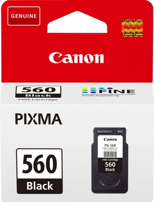 Produktbild von Canon Tintenpatrone PG-560 schwarz (ca. 180 Seiten)