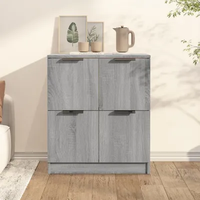 Obrázek produktu pro vidaXL Příborník Grey Sonoma 60x30x70 cm výrobek z odvozeného dřeva