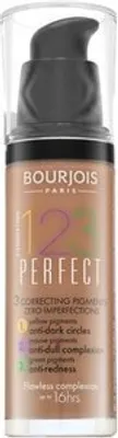 Produktbild von Bourjois 123 Perfect, Pumpenflasche, Flüssigkeit, Universal, Schutz, Glanz, Light Tan, Matte
