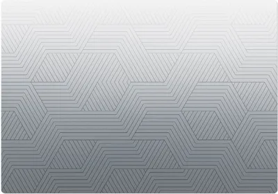 Obrázok produktu pre Geometrické Čiary– Ochranná podložka na podlahu – Podložka pod stoličku – 100 x 100 cm – Protišmyková podložka na tvrdé podlahy
