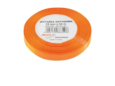 Immagine prodotto di Nastro di raso arancione 12mmx32m