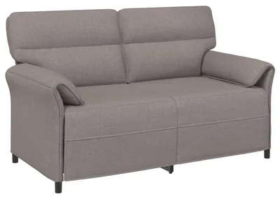 Immagine prodotto di Divano a 2 posti, colore beige, dimensioni 158 x 83 x 95 cm