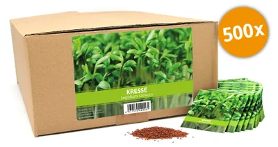 Produktbild von Kresse für Werbezwecke (500 Stück) | Kressesamen von FLORTUS
