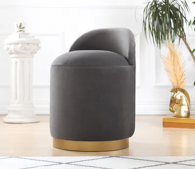 Produktbild von Hanah Home, Dover- FLF1107, Dunkelgrau, Klassische Sitzsäcke, 100% Samt