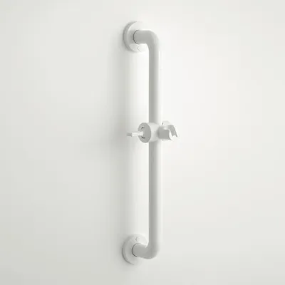 Produktbild von pba 01 Brausehalterstange 970mm  aus Nylon, mit Brausehalter