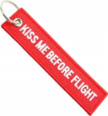 Produktbild von KISS ME BEFORE FLIGHT Schlüsselanhänger Original Geschenk
