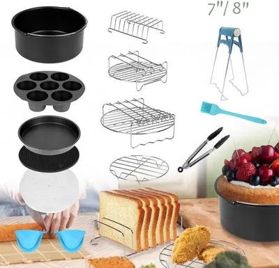 Produktbild von Accessoireset für Haartrockner - für Haartrockner, Backbleche, Tarteform 8 Zoll