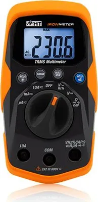 Zdjęcie produktu dla HT INSTRUMENTS IRONMETER Ręczny multimetr cyfrowy CAT III 600 V