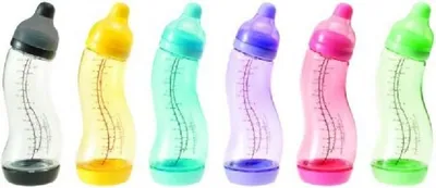 Produktbild von Difrax S 310 Baby-Flasche + Sauger, 310ml Fassungsvermögen, -frei