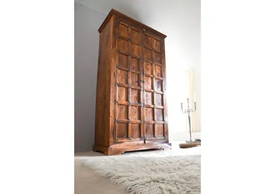 Produktbild von MASSIVMOEBEL24 Wohnschrank Akazie 115x60x212 honig  lackiert OXFORD #0422