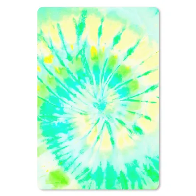 Produktbild von MuchoWow® Mauspad Mousepad Krawattenfärbung - Sommer - Grün - Gelb 40x60 cm - Mousepads - Maus Mat - Pad - Mausunterlage - Schreibtisch Accesoire