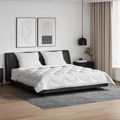 Produktbild von "Schlussverkauf" Bettdecke mit Kissen 3 Stück - Winter-Duvet-Set - Weiß Mikrofaser  C6134