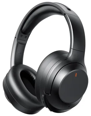 Zdjęcie produktu dla Słuchawki z aktywną redukcją szumów, wyposażone w Bluetooth, aktywną redukcję szumów (ANC) i mikrofon ENC, oferujące wysokiej jakości dźwięk stereo z głębokim basem, do 30 godzin pracy na jednym ładowaniu, lekkie