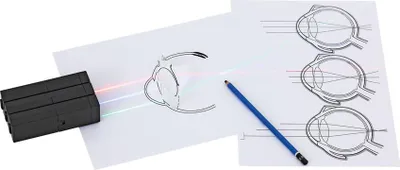 Produktbild von Betzold Sehfehler-Box, Experimentierset für Selbstständiges Lernen