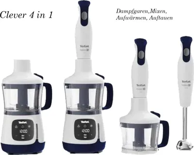 Immagine prodotto di Tefal Yummy Gourmet HB55W4 0,8 L Frullatore da cucina 600 W Bianco