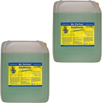 Produktbild von Mr. Perfect® Auto Scheibenreiniger, 2x5L - Glasreiniger Autoscheiben Fenster