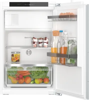 Produktbild von Bosch Serie 4 KIL222FE0 Einbau-Kühlschrank mit Gefrierfach, 88 x 56 cm, Flachscharnier