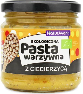 Produktbild von -KICHERERBSENPASTE MIT GEMÜSE 185 g – NATURAVENA