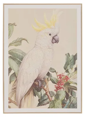 Produktbild von Rechteckige leinwand aus jeansstoff, 50 x 70 cm - Atmosphera créateur d'intérieur