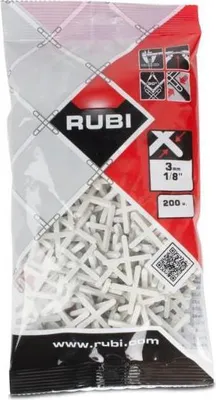 Produktbild von 400 x Fliesenkreuze 3 mm Fuge Fliesenabstandshalter Fugenkreuze Abstandshalter