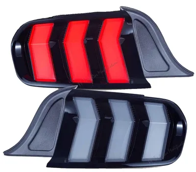 Obrázek produktu pro Zadní světla, plně LED, Plug and Play, pár černých