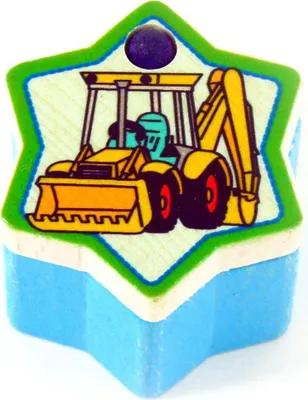 Obrázek produktu pro Dřevěná krabička na mléčné zuby bagru ŠxVxH 4,5x3,5x4,5cm NOVINKA