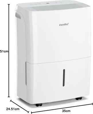 Immagine prodotto di Deumidificatore - App per deumidificatore - Deumidificatore Wi-Fi - Assorbitore di umidità - 20 litri al giorno