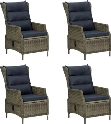 Produktbild von vidaXL 5-tlg. Garten-Essgruppe Braun