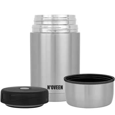 Produktbild von Thermobehälter für Essen Thermoskanne Noveen 800ml Edelstahl TB951 Silber
