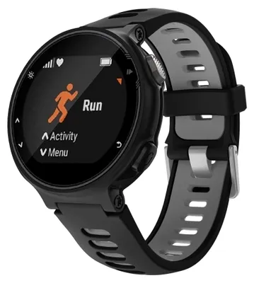 Image de Bracelet de montre en silicone, 22 mm, bracelet de remplacement avec système de fixation rapide, compatible avec les modèles Forerunner