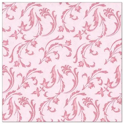 Produktbild von Servietten "ROYAL Collection" 1/4-Falz 40 cm x 40 cm fuchsia "Damascato"