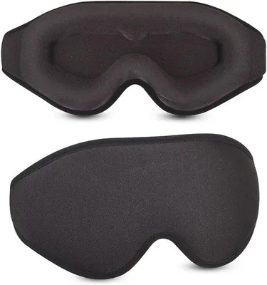 Produktbild von Famanu Schlafmaske Ergonomisch 3D - Schwarz