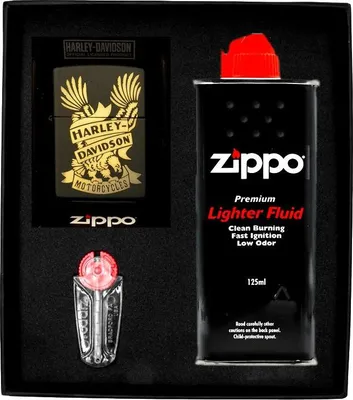 Obrázok produktu pre Sada zapaľovačov ZIPPO HARLEY DAVIDSON EAGLE dar No1