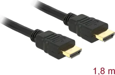 Produktbild von Delock - HDMI-Kabel - HDMI männlich zu HDMI männlich - 2 m