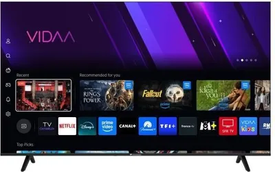 Image de TV LED QLED Continental Edison 65" (164 cm), 3xHDMI, 2xUSB, Noir, CELED65SV2QL25B6