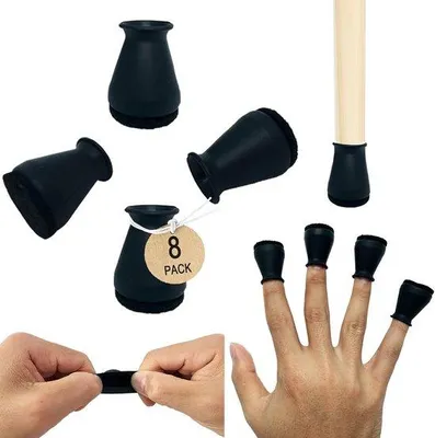 Produktbild von Famanu Stuhlbeinschutz mit Filz - Extra klein, 8 Stück