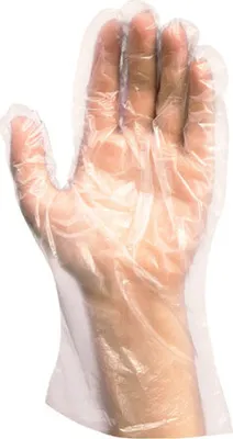 Produktbild von 1000x Einweghandschuhe aus HDPE universal passend (L)