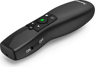 Produktbild von Wireless-Laser-Presenter Greenlight-Pointer, 4in1, Laserfarbe Grün, Schwarz (00139918)