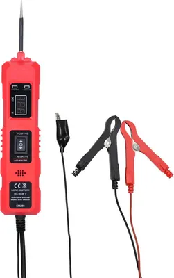 Obrázek produktu pro Zkoušečka elektrických obvodů automobilu, proudová sonda, 6-36 V, detektor vozidel, digitální přístroj pro elektrické systémy s displejem a LED kontrolkami