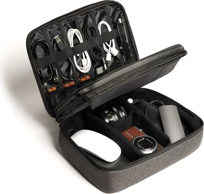 Produktbild von Kabel Organizer Tasche - Aufbewahrung für iPad Pro / Air, wasserdicht, Case für Kabel, ipad, Ladegerät, Handy, Festplatten, Powerbank, etc