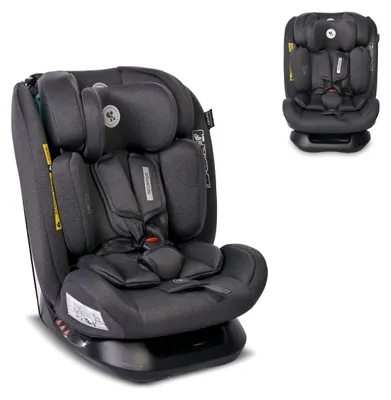 Produktbild von Lorelli Kindersitz Scorpius i-Size (40-150cm) verstellbar 5-Punkt-Gurt bis 36 kg schwarz