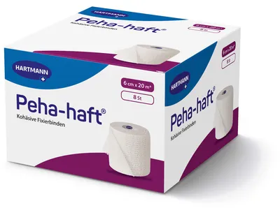 Produktbild von Peha-haft Fixierbinde Latexfrei 6cmx20m, 8 St BIN
