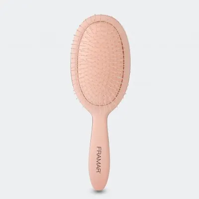 Produktbild von FRAMAR Bürste zum Entwirren der Haare rosa Champagner Mami