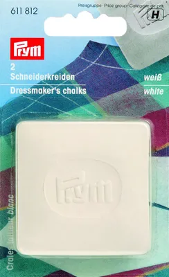 Immagine prodotto di Gesso da sarto classico bianco 2 pz