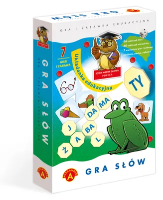 Zdjęcie produktu dla ALEXANDER Gra Słów: Edukacyjna zabawa dla dzieci