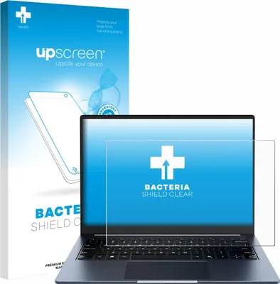 Produktbild von upscreen Schutzfolie für Chuwi CoreBook Air 14" Displayschutz Displayschutzfolie Folie Klar antibakteriell