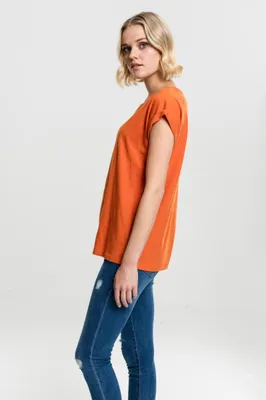 Obrázok produktu pre Urban Classics Dámske tričko s predĺženými ramenami Rustorange-XS